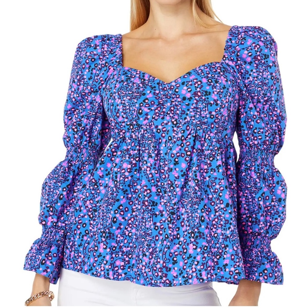 Lilly Pulitzer Preslee long sleeve top